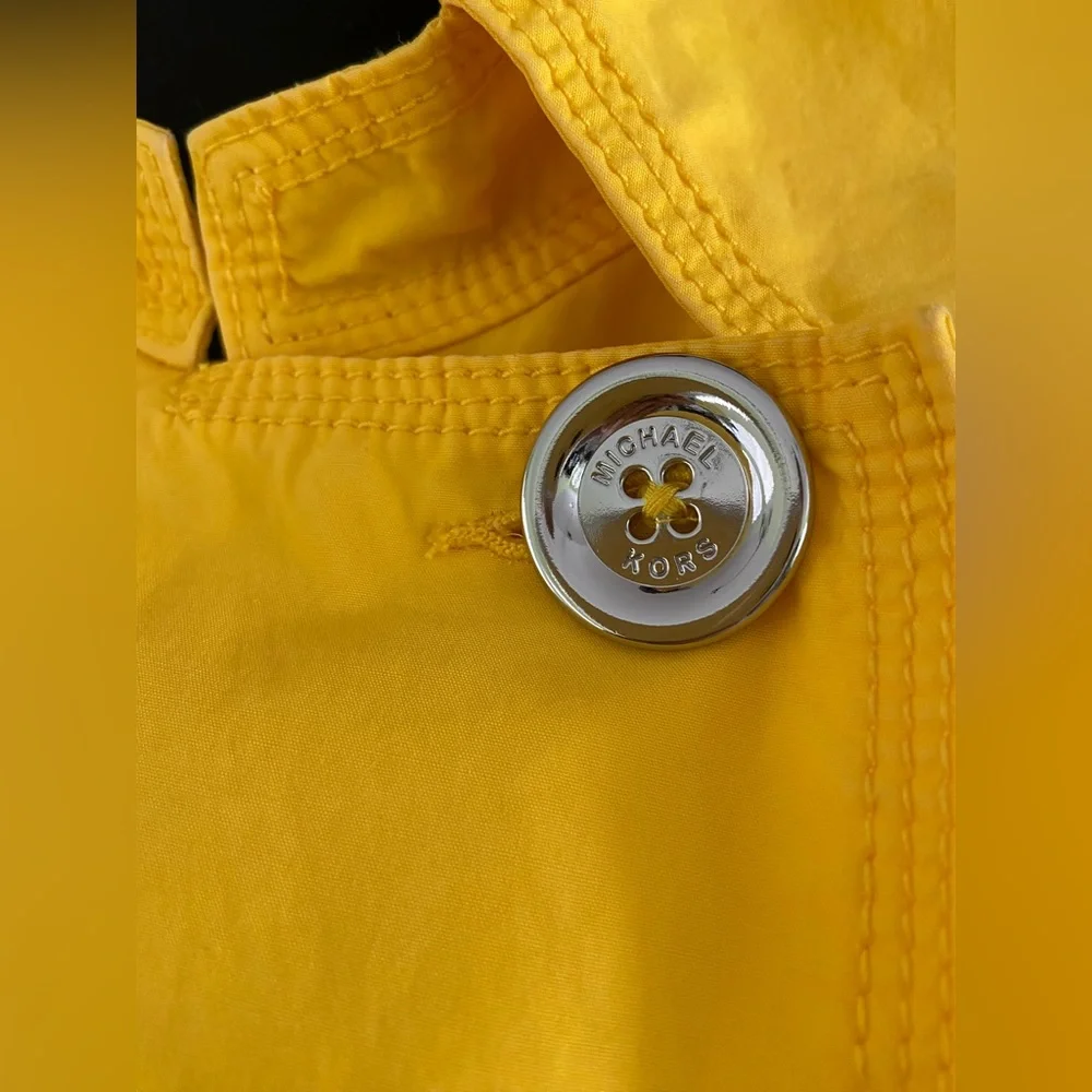 Michael Kors Trench Coat Windbreaker Jacket - Picture 7 of 12